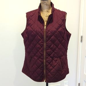 Old Navy wine-color vest